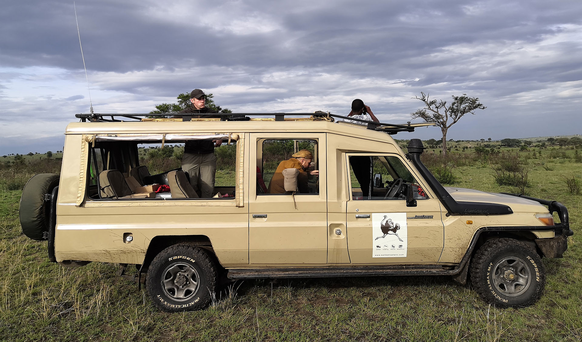 safari tour cars